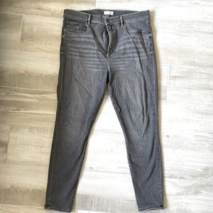 Gray Jeans by Loft size 16
